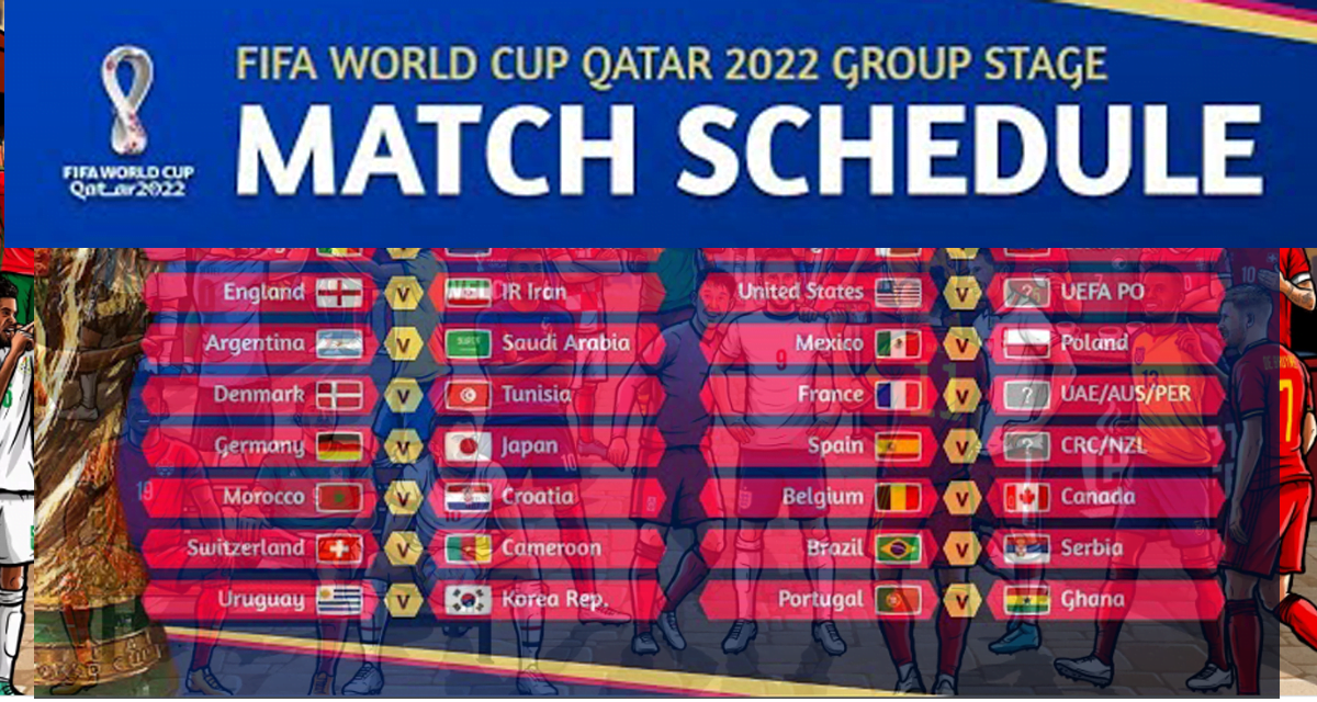 Fifa world cup 2022 schedule pdf - fifa world cup 2022 qualifiers