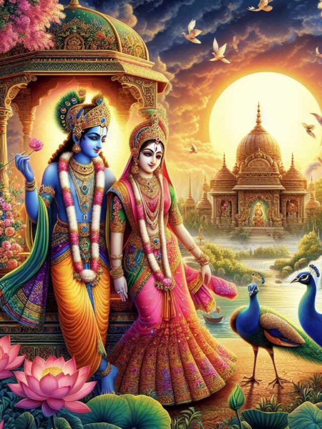 Radha krishna ai images download