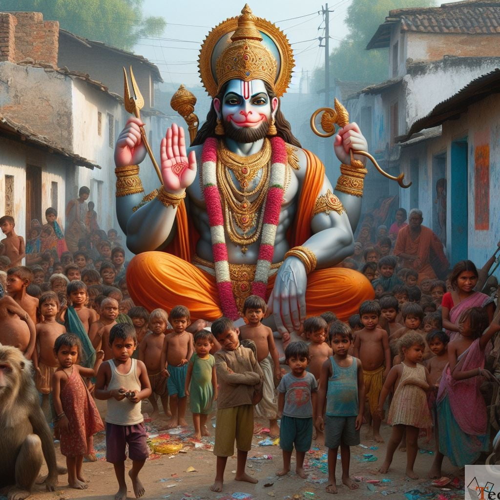 hanuman image AI